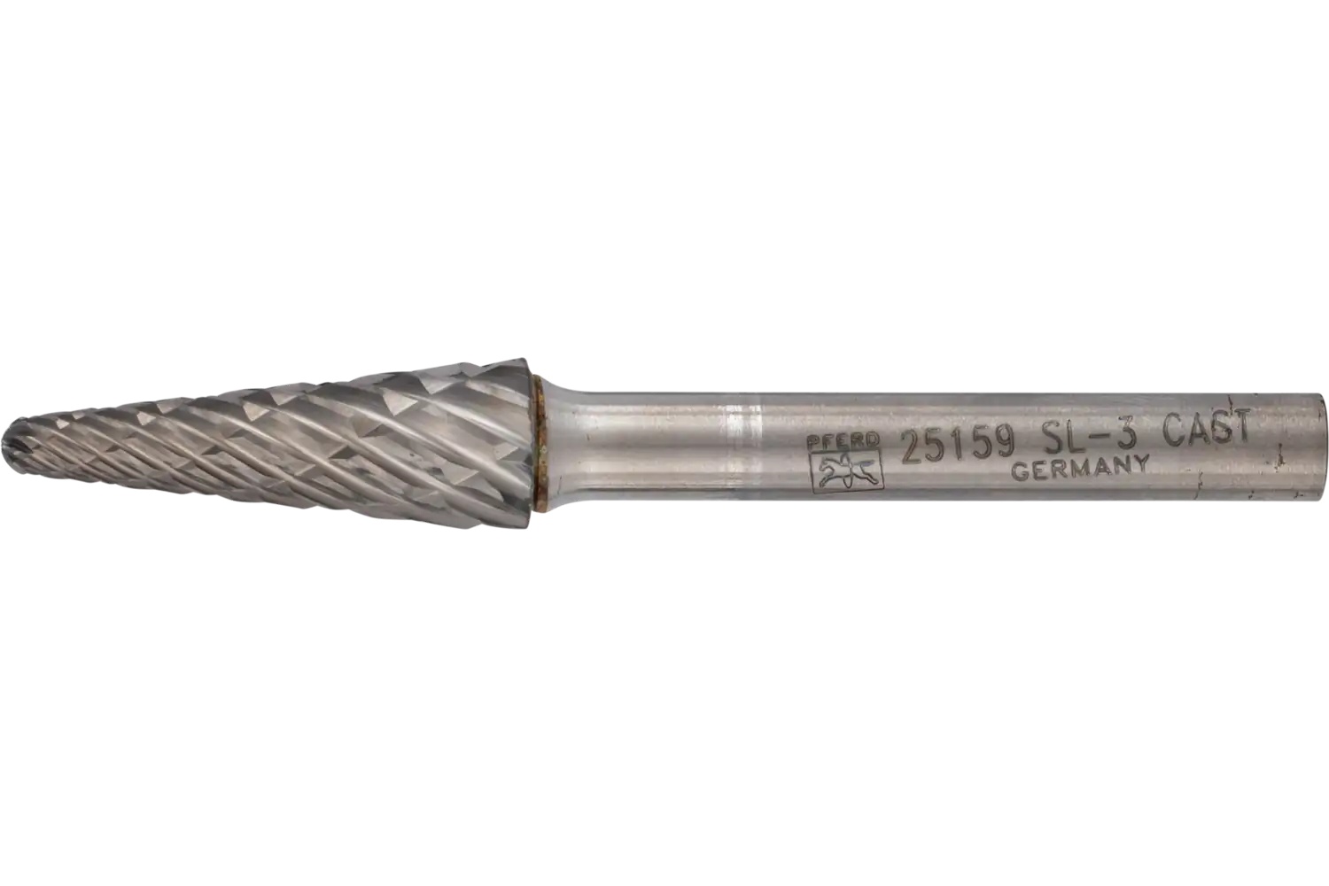 Picture of Pferd Carbide Bur SL-3 14° Taper CAST Cut 3/8" x 1-1/16" x 1/4" Shank